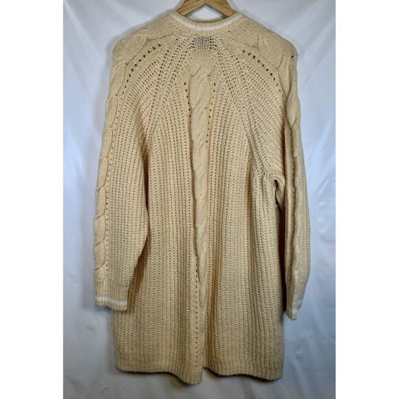 Torrid Cable Knit Tunic Boyfriend Button Up Cardigan Pocket Sweater Plus Size 3X - Picture 10 of 10